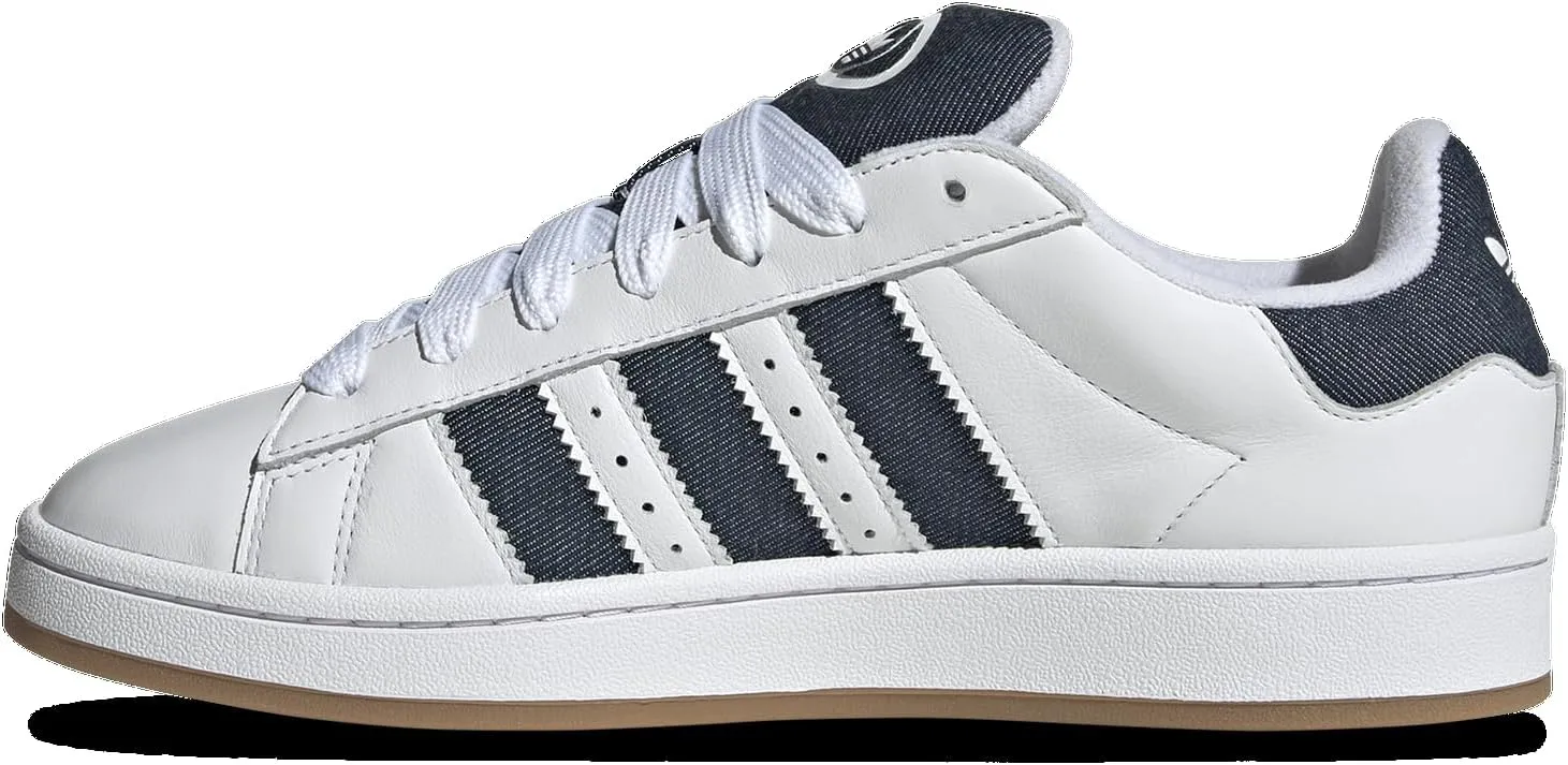 Adidas Campus 00s Shoes - FTWR White/Night Indigo/Gold Metallic