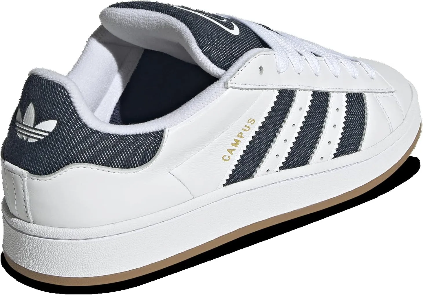 Adidas Campus 00s Shoes - FTWR White/Night Indigo/Gold Metallic