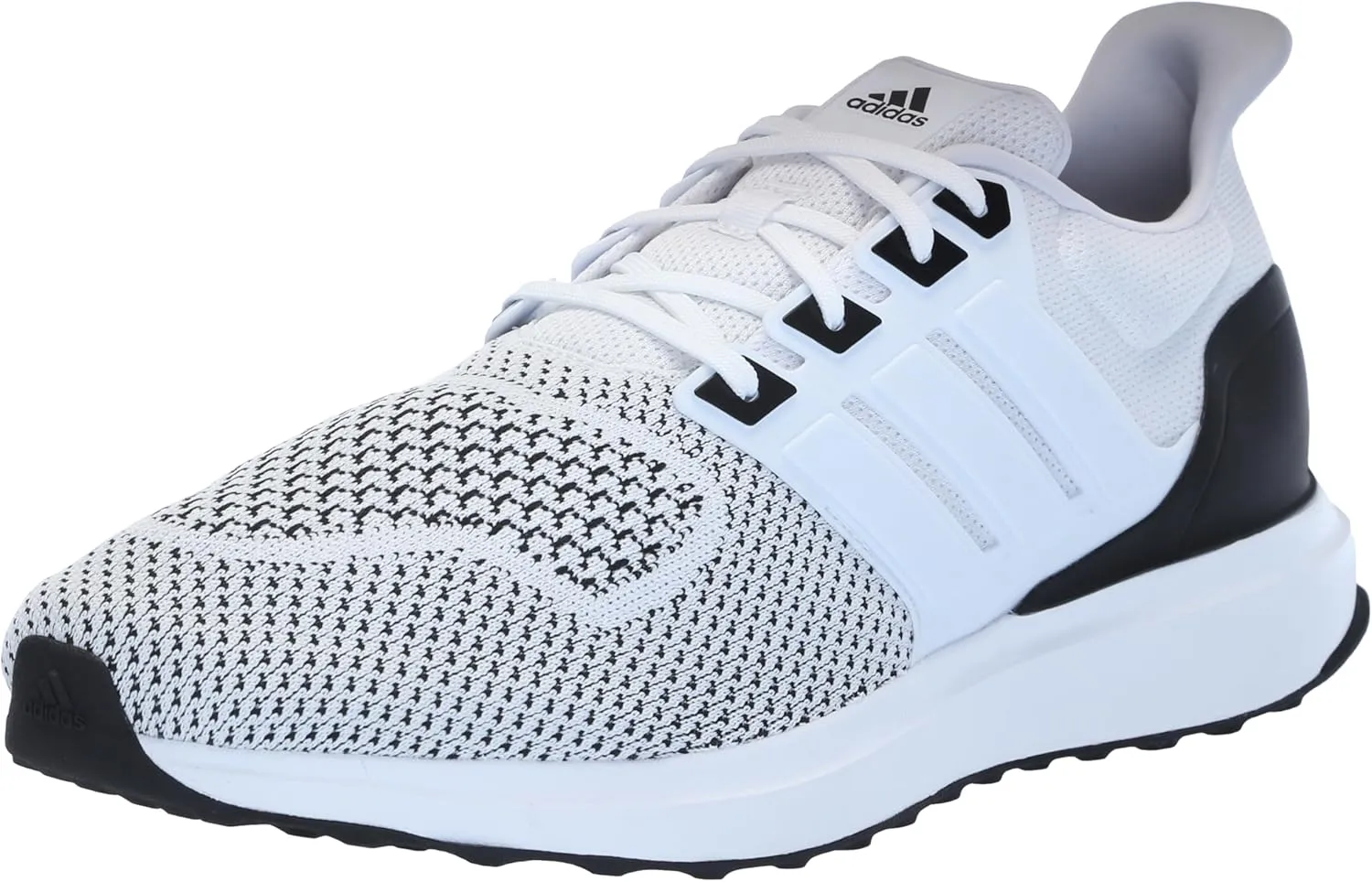 adidas Men's UBounce DNA Sneaker, White/White/Black, 11