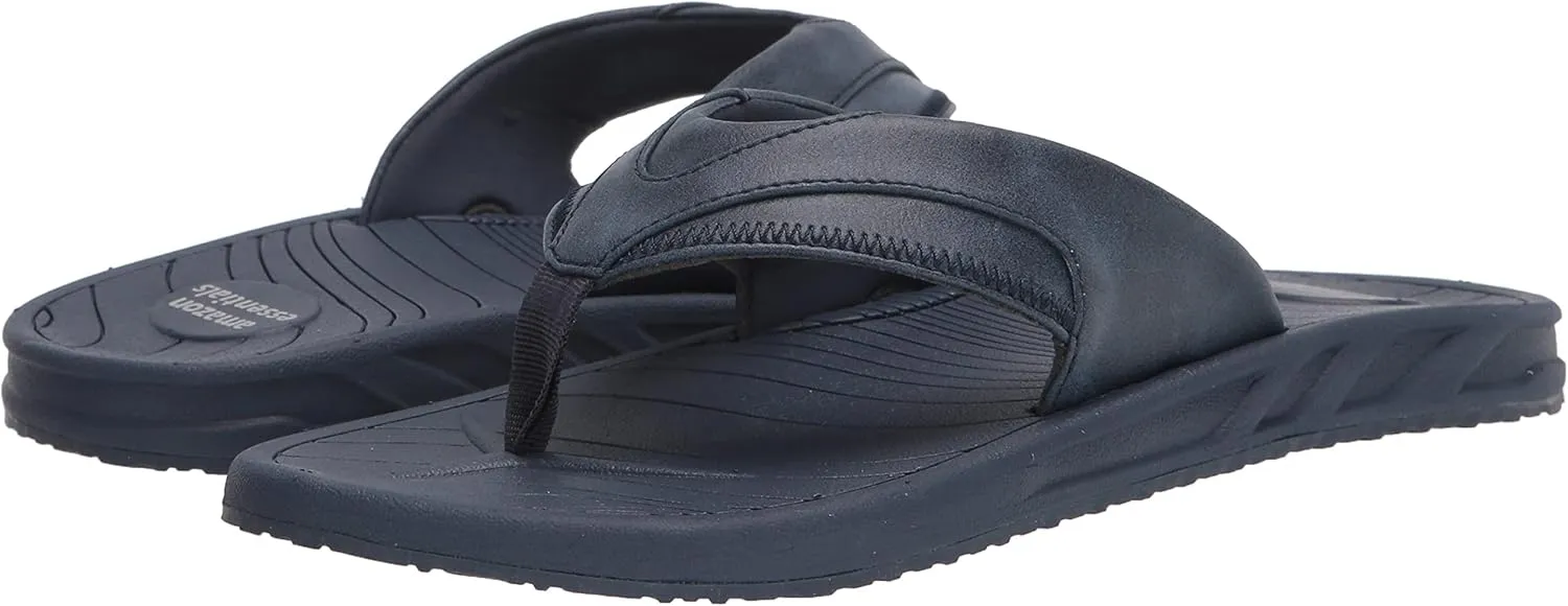 Amazon Essentials Men's Slip-on Flip Flop Comfort Sandals, Casual