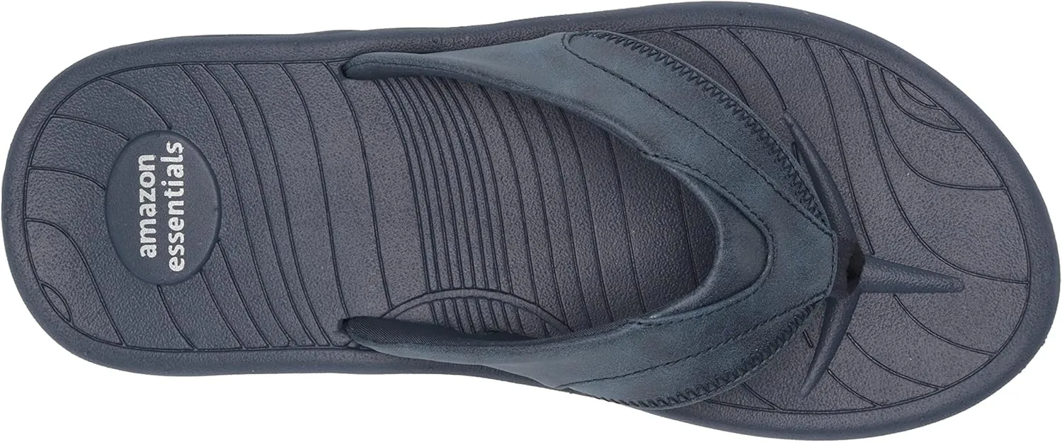 Amazon Essentials Men's Slip-on Flip Flop Comfort Sandals, Casual