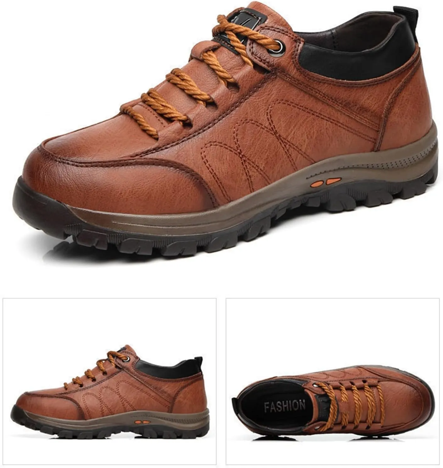 Autumn and Winter Casual Shoes Men's Hiking Sneakers Shoes Thickened and Warm Men's Shoes Men Shoes Dress Fashion