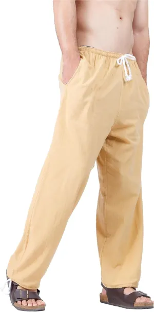 Baggy Sweatpants Men Cotton, Drawstring Lounge Pants, Relaxed Fit, Ideal for Comfort