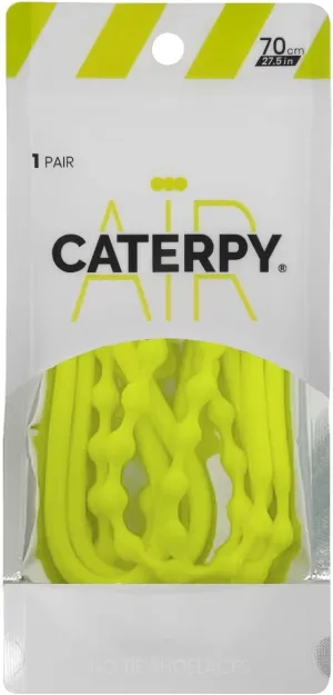 Caterpy AIR - Ultimate Elastic No-Tie Shoelaces | Custom Fit, Comfortable, Easy Install | For Adults, Kids, & Casual Wear