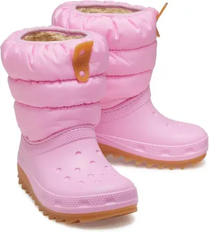 Crocs Unisex-Child Classic Neo Puff Boot (Little Toddler/Big Kid) Snow