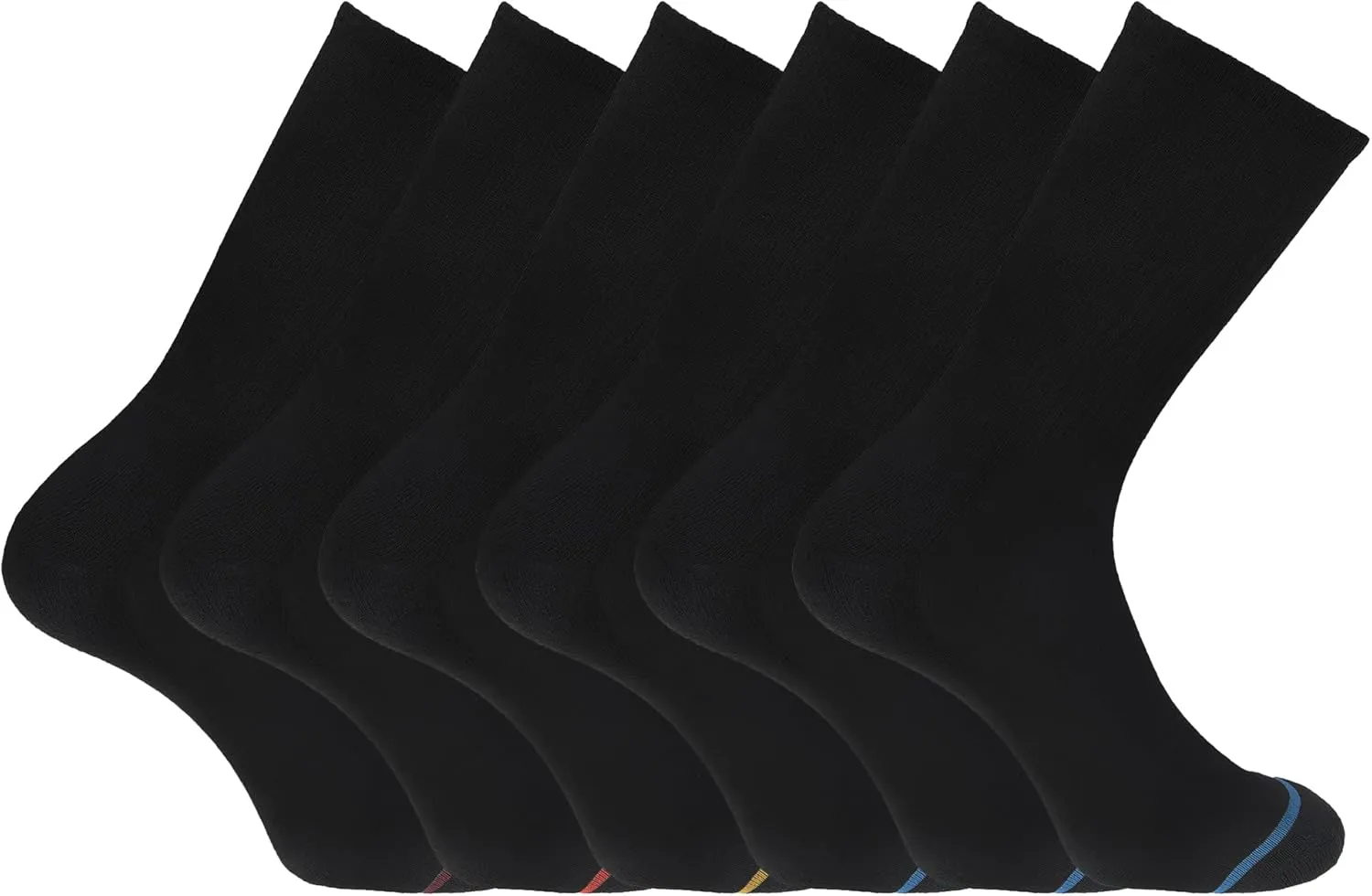 DOCKERS Men's Performance Socks - 3-Pairs and 6-Pairs Athletic and Dress Crew Socks for Men