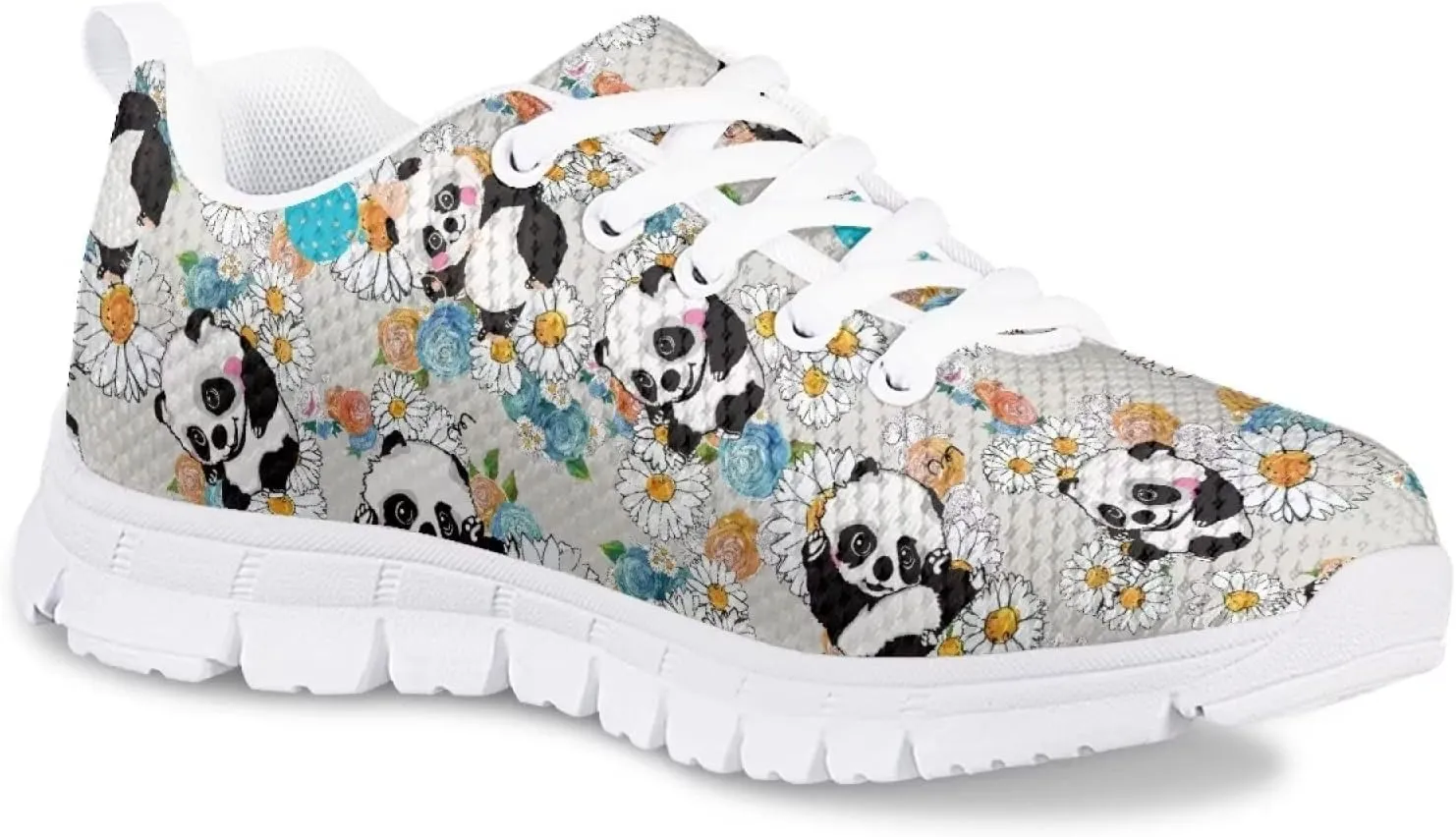 Dolyues Kids Shoes Lightweight Breathable Girls Tennis Sneakers for Running Athletic Walking Gym Sports