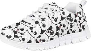 Dolyues Kids Shoes Lightweight Breathable Girls Tennis Sneakers for Running Athletic Walking Gym Sports
