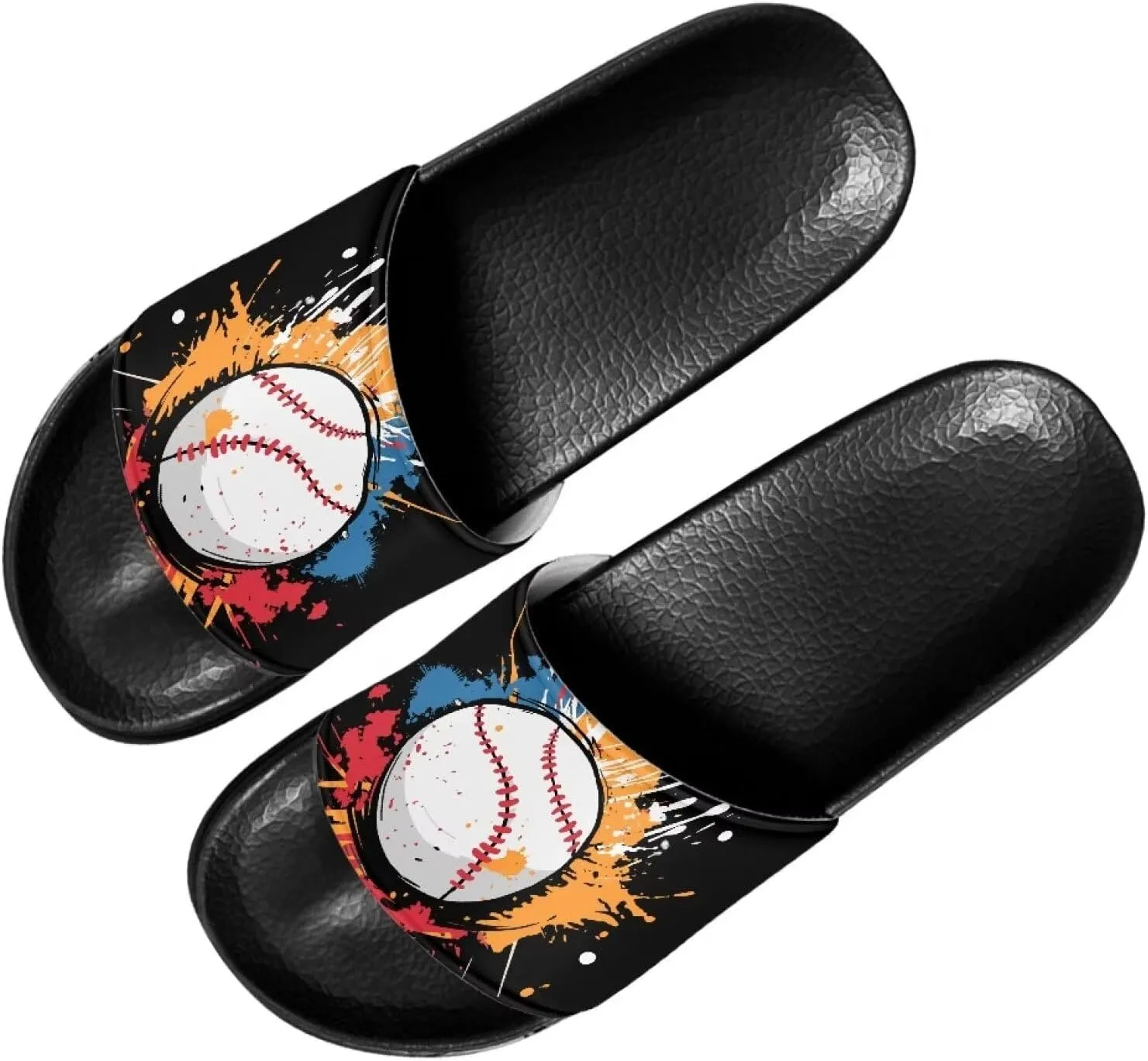 FOR U DESIGNS Sandals Women's Slippers Slides Summer House Shoes Indoor Outdoor Beach Hotel Anti-Skid Slippers