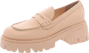 Free People Womens Lyra Lug Sole Loafer Cantaloupe EU 38 (US Women's 8) M