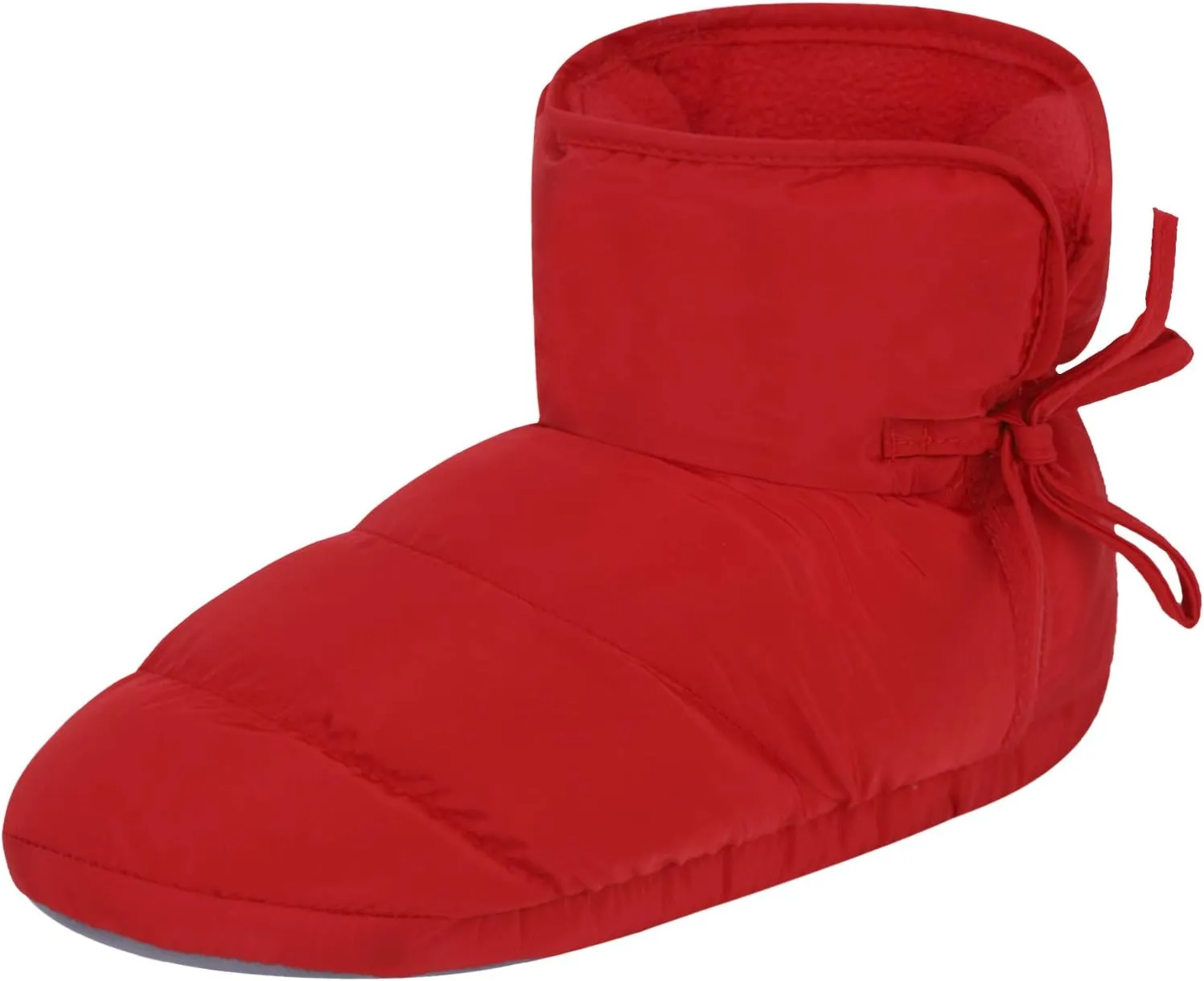 GREUS Unisex Indoor Slippers for Women Men Winter Warm Cozy Quilted Down Ankle Boots Memory Foam Snow Booties Shoes