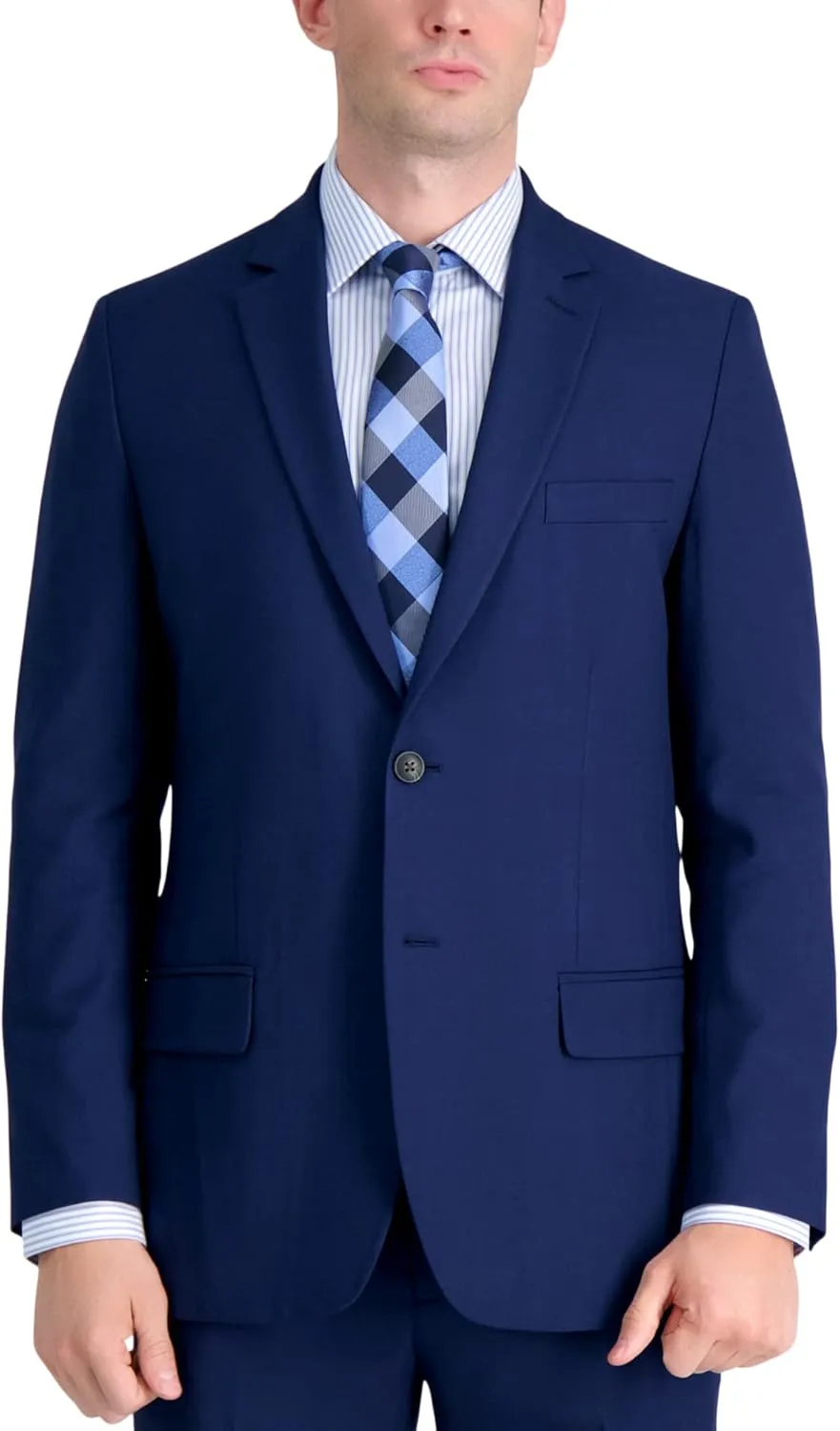 Haggar Men's Smart Wash with Repreve Tailored Fit Suit Separates-Pants & Jackets