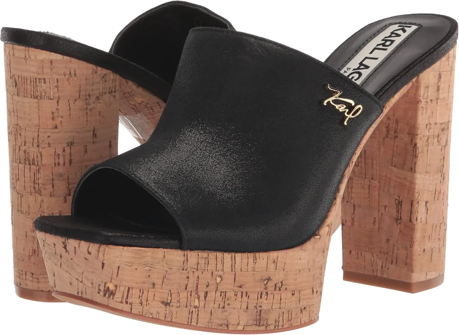 KARL LAGERFELD womens Hensley Plaform Sandal