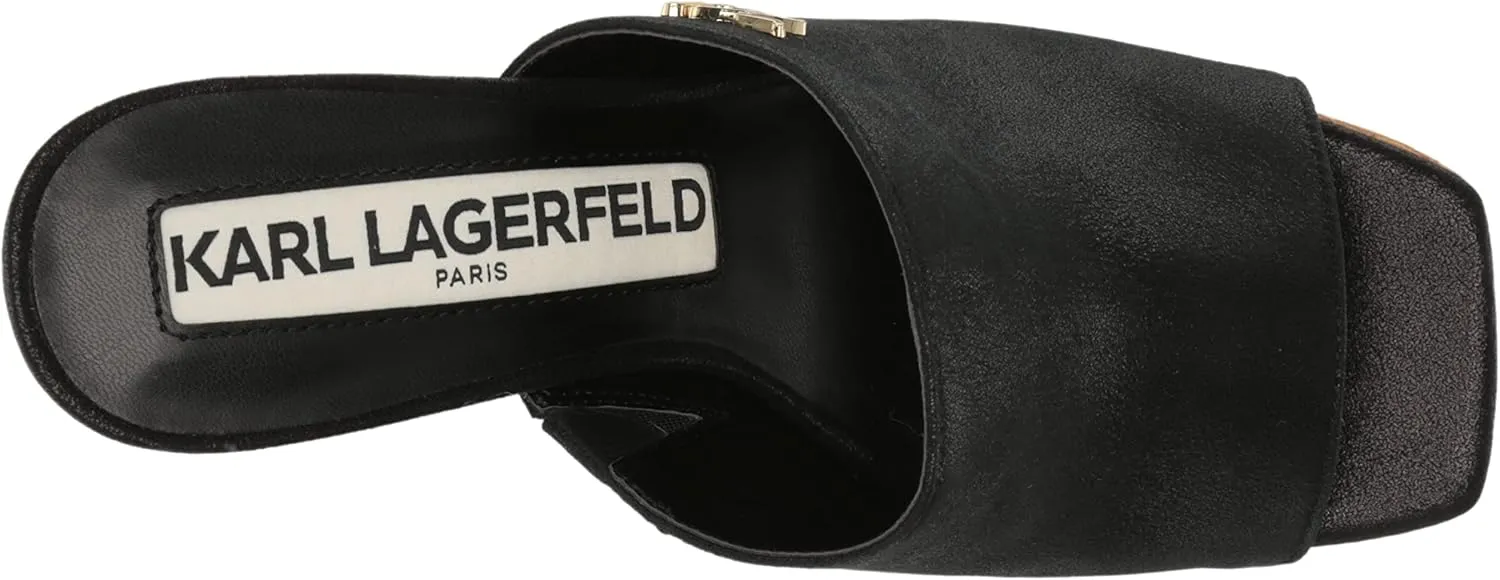KARL LAGERFELD womens Hensley Plaform Sandal