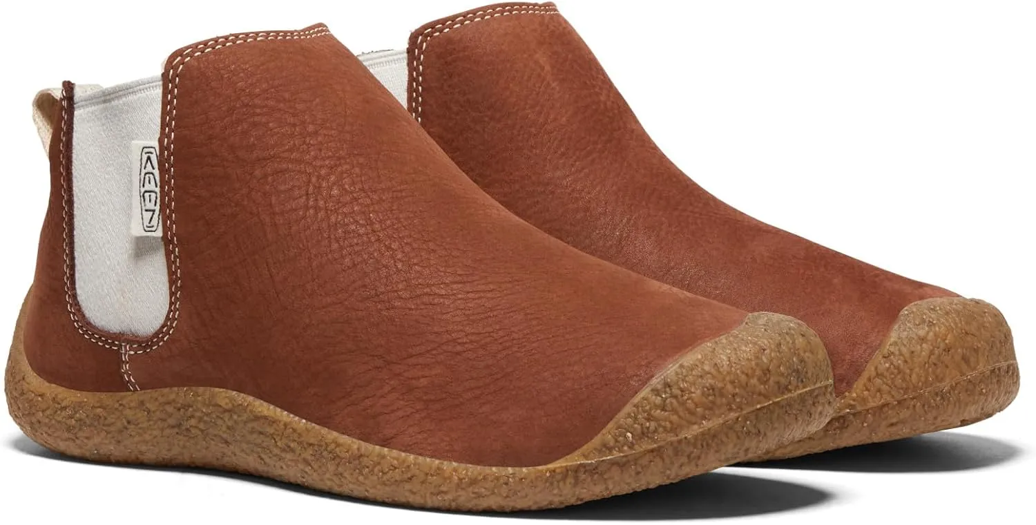 KEEN Women's Mosey Chelsea Leather Pull on Ankle Boot