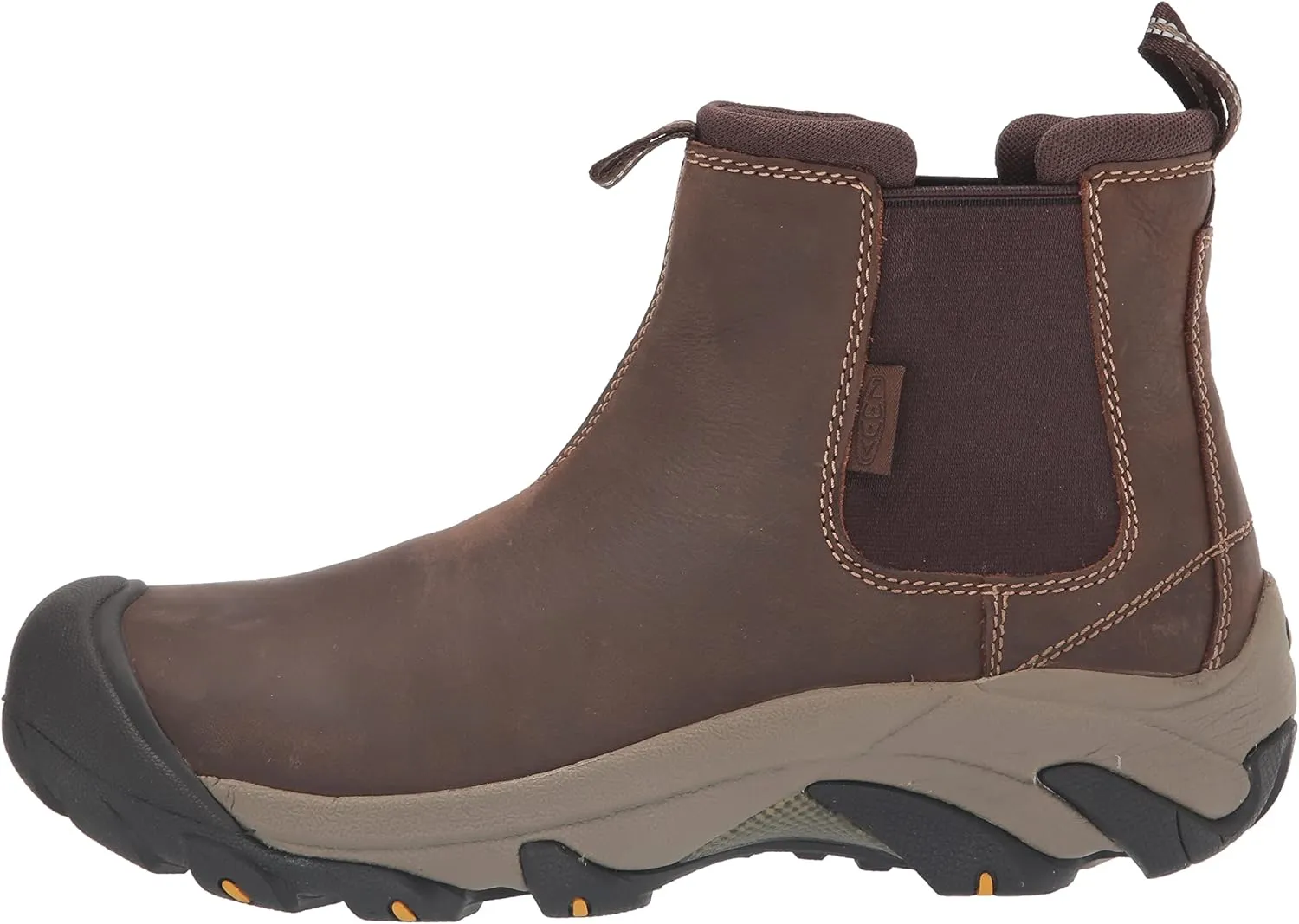 KEEN Women's Targhee 2 Pull on Mid Height Leather Chelsea Boot
