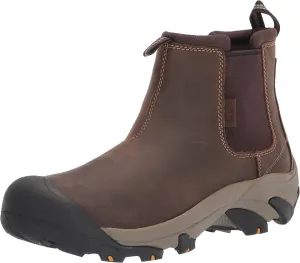 KEEN Women's Targhee 2 Pull on Mid Height Leather Chelsea Boot