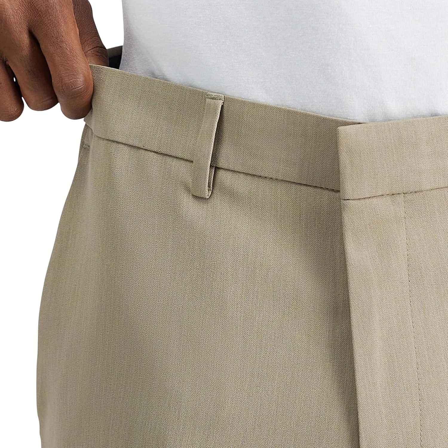 Kenneth Cole REACTION Men's Slim Fit Heather Dress Pant