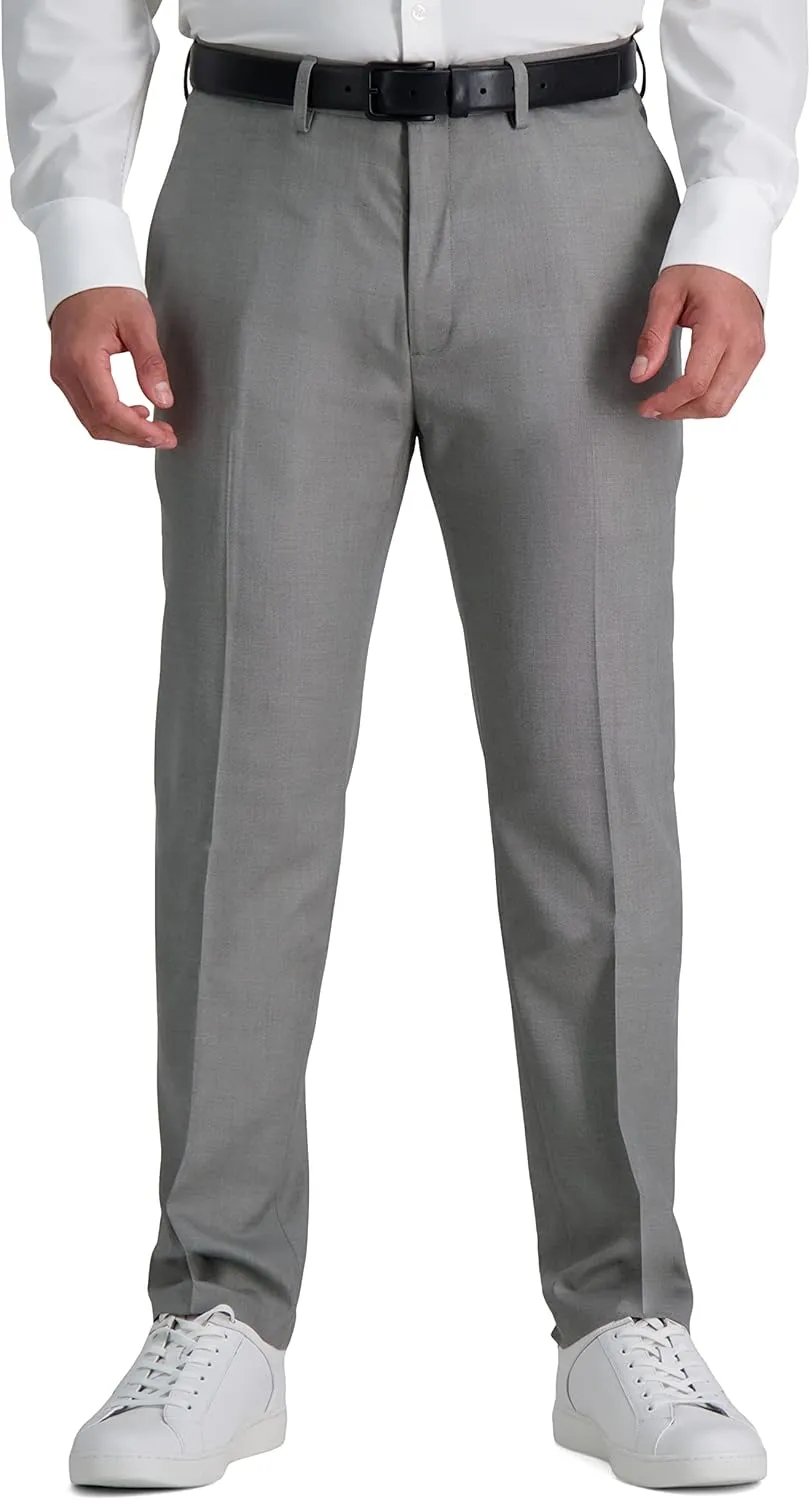 Kenneth Cole REACTION Men's Solid Performance Slim Fit Dress Pant