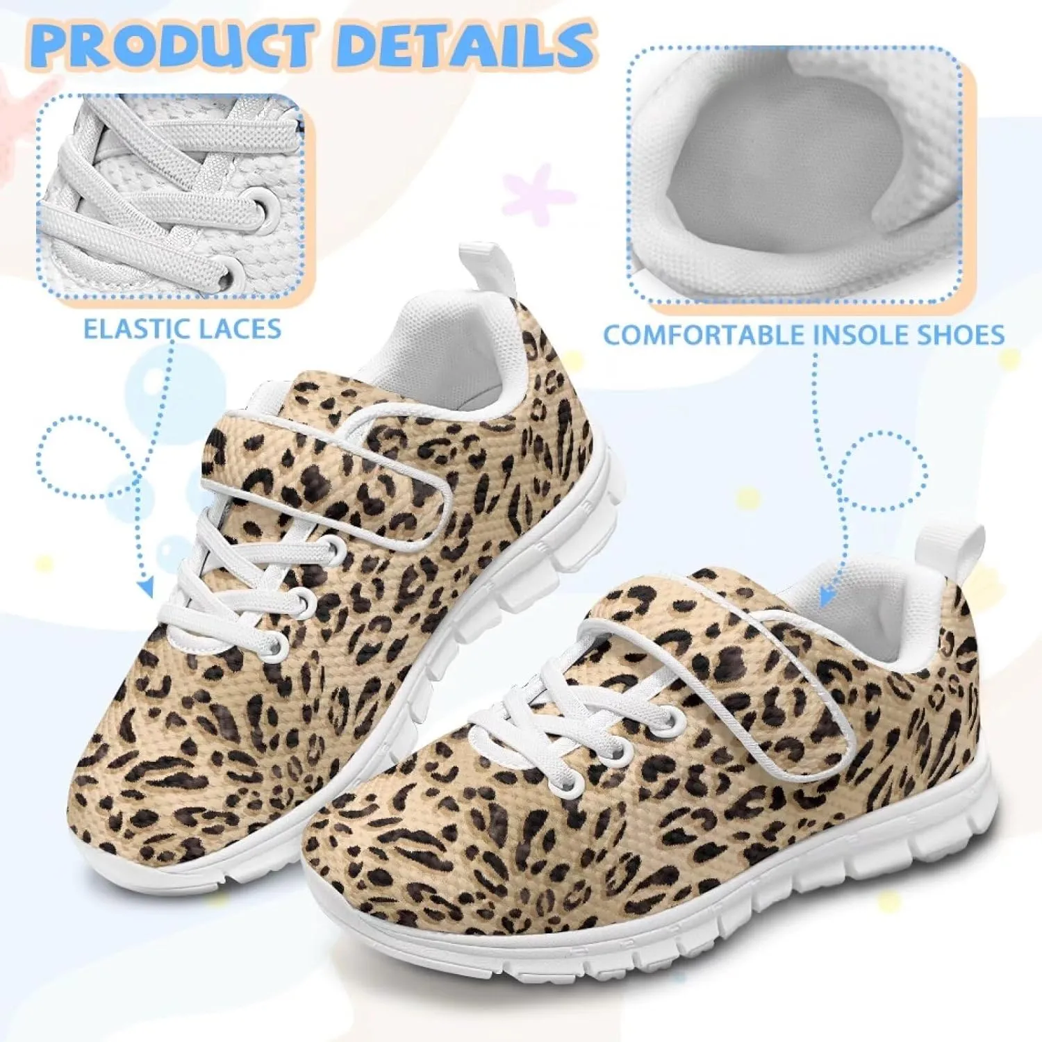 Kids Active Trainers Running Shoes for Girls Boys Sports Sneakers