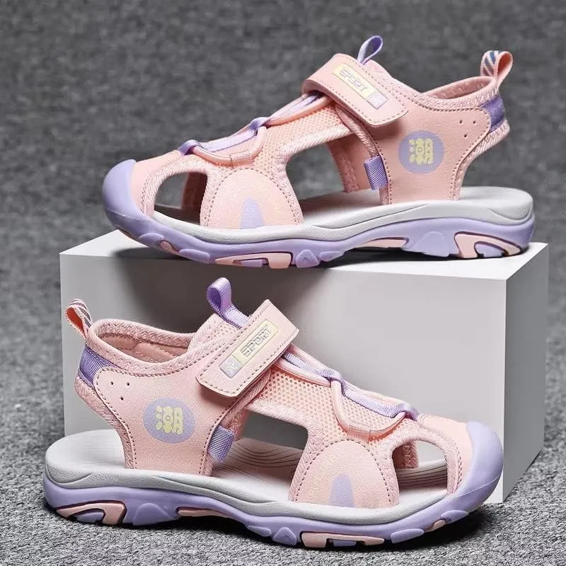 Kids Boy Girl Fashion Sport Sandals for Summer Outdoor Walking