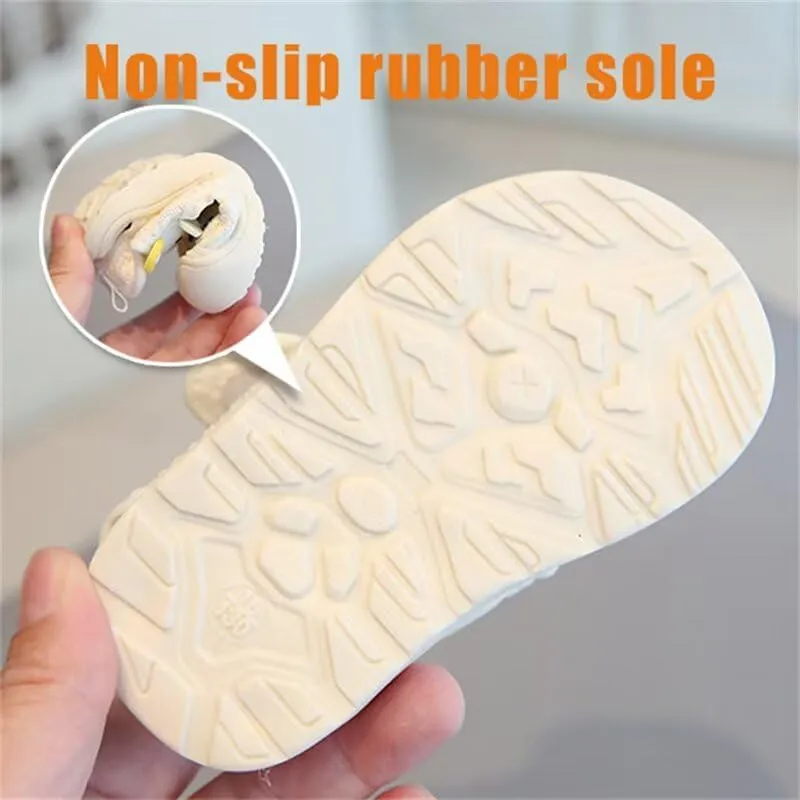 Kids Boy Girl Non Slip Cartoon Bear Summer Sandals for Outdoor Indoor Walking Running School Sport