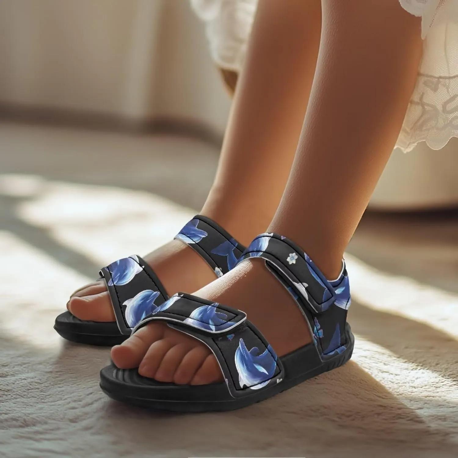 Kids Capybara Sandals Open Toe Water Shoes US 5 Boys and Girls Athletic Outdoor Sport Sandals Quick Dry Summer Shoes