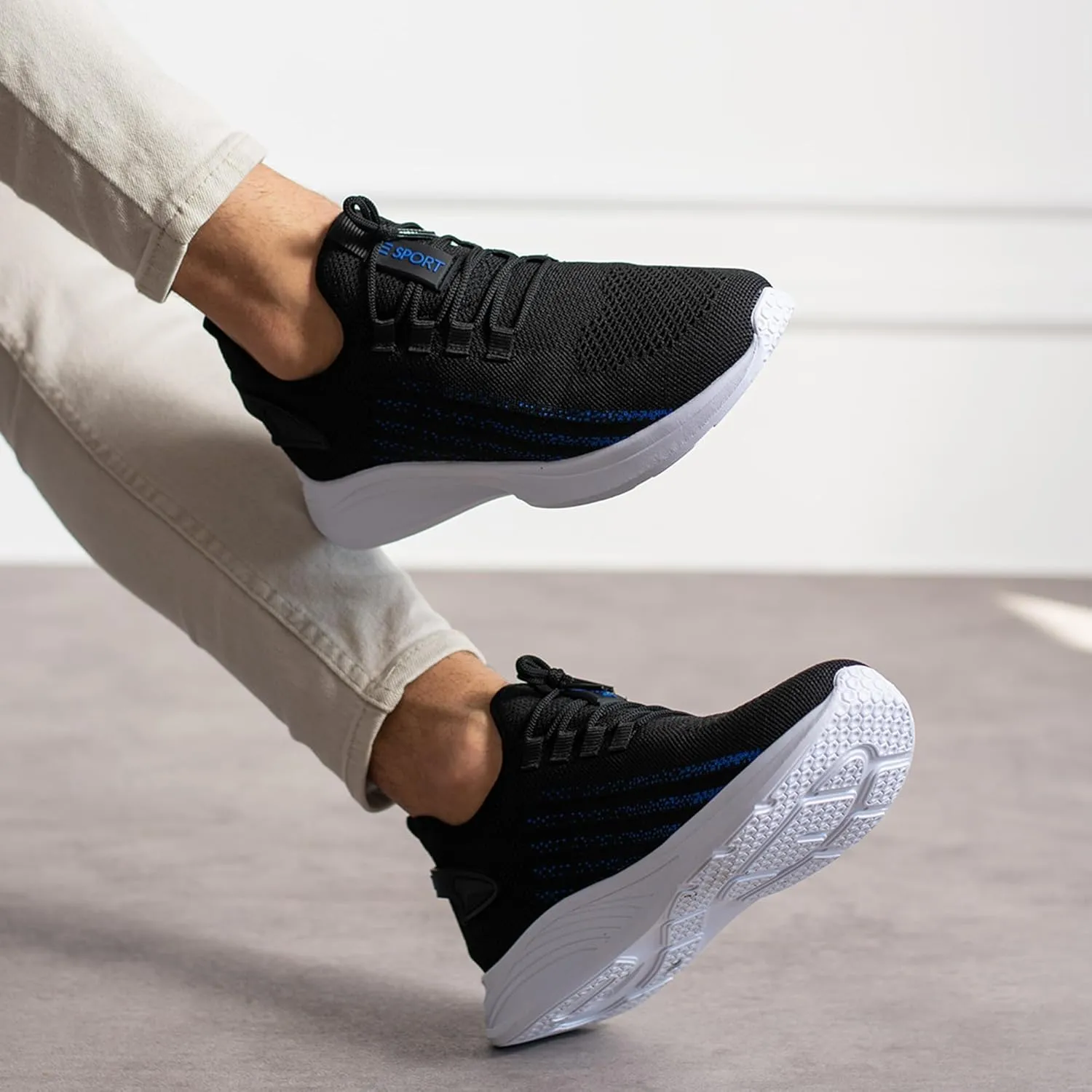 Knit Sneakers for Women and Men - Lightweight Slip-On Walking Shoes - Comfortable Women's Sneakers, Men's Sneakers, Casual Shoes
