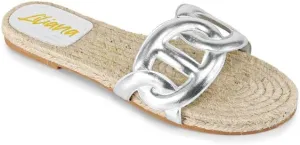 Liliana Comfortable Espadrille Flat Sandal with PU Foam Upper - Lightweight Platform, Breathable Design, Summer Beach Shoes, AILEEN-1