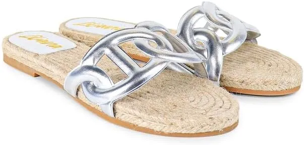 Liliana Comfortable Espadrille Flat Sandal with PU Foam Upper - Lightweight Platform, Breathable Design, Summer Beach Shoes, AILEEN-1