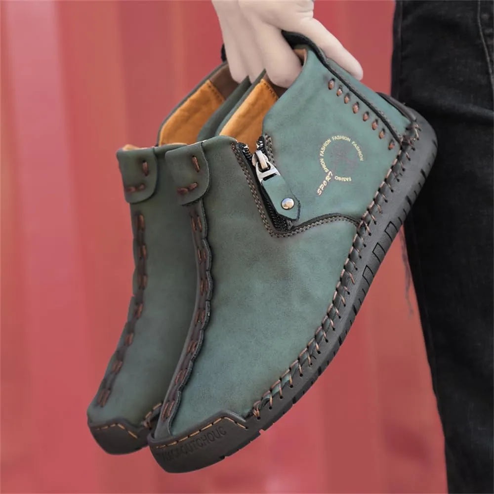 Medieval Boots black blue army green olive green Leather Renaissance barefoot boots professional shoes cover the whole foot Zipper adult soft sole Boots for Women born shoes