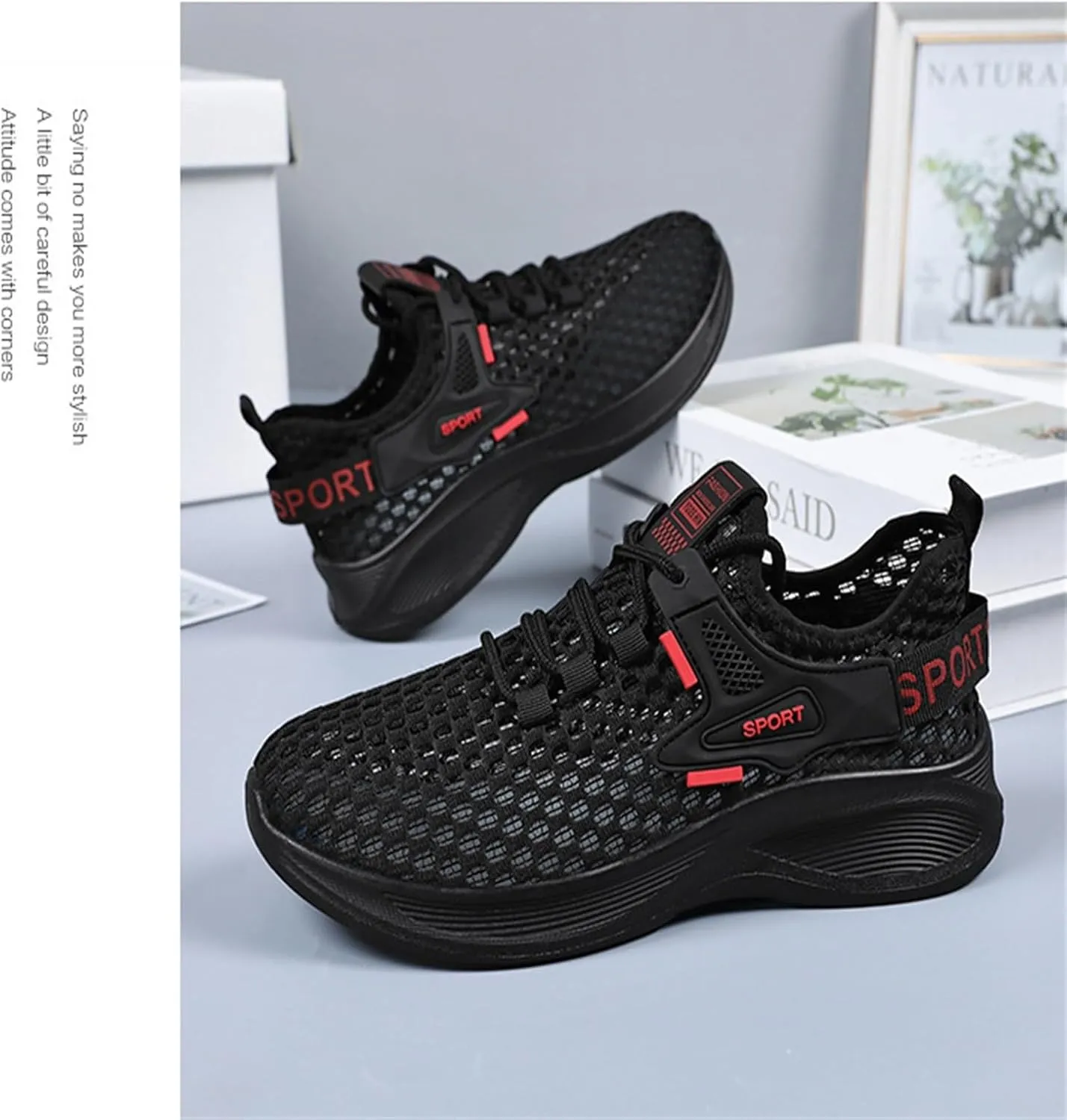 Men's Casual Dress Oxfords Shoes Breathable Knit Running Shoes for Women Walking Casual Shoes Trendy Men's Fashion Sneakers Steel Toe Tennis Shoe Cross Trainer Shoe
