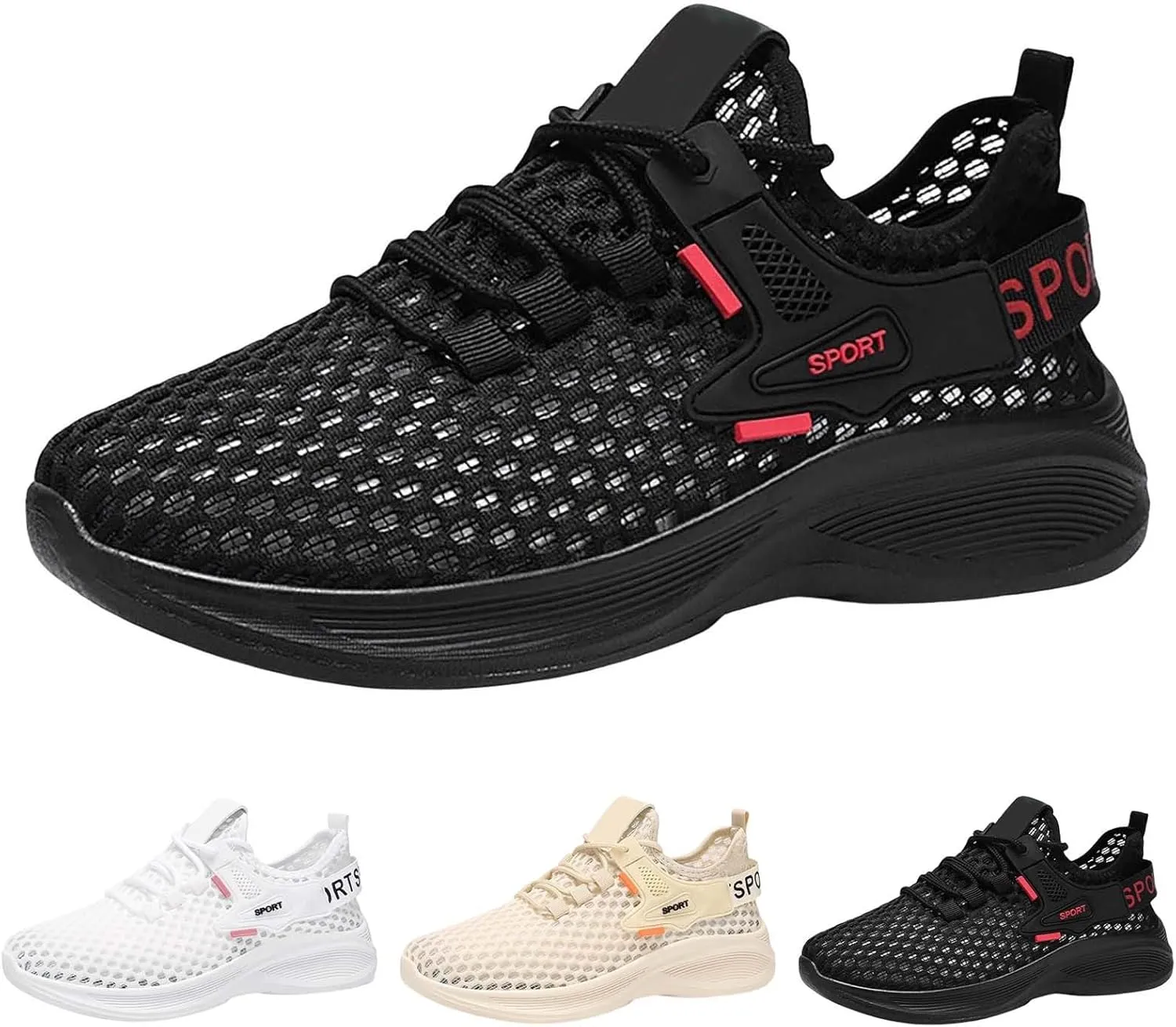 Men's Casual Dress Oxfords Shoes Breathable Knit Running Shoes for Women Walking Casual Shoes Trendy Men's Fashion Sneakers Steel Toe Tennis Shoe Cross Trainer Shoe