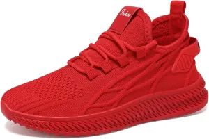 Men's Casual Dress Oxfords Shoes Breathable Knit Womens Tennis Shoes Flat Feet Ladies Casual Shoes Chunky Sneakers Waterproof Tennis Shoe Cross Trainer Shoe