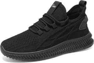 Mens Dress Shoes Casual Oxfords Shoes Knit Lightweight Mens Casual Shoes Flat Feet Men's Casual Shoes Dress Sneakers Slip On Tennis Shoe Trainers Shoe