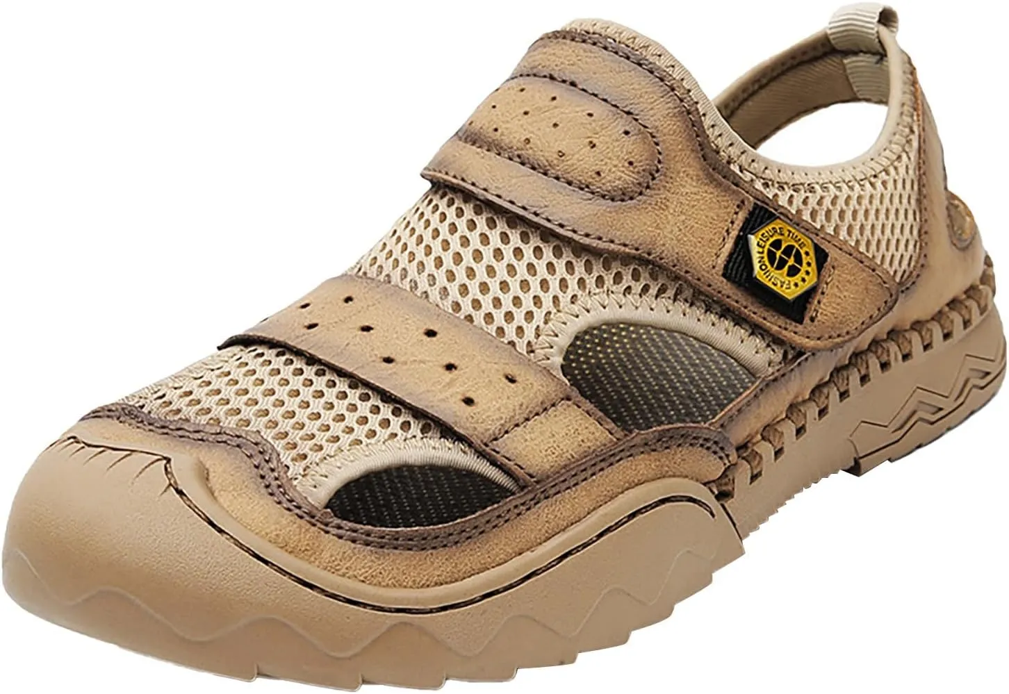 Men's Summer Mesh Breathable Casual Beach Shoes and Sandals Mens Hiking Sandals
