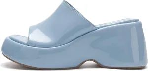 MRKEWUNEY Fashion Summer Platform Slippers Sandals Slip On Wedge Sandals