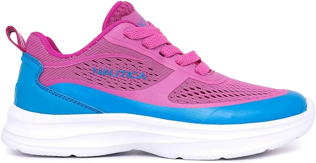 Nautica Kids Sneakers for Boys & Girls - Max Cushion Fashion Running & Walking Shoes Lace-Up/Bungee (Toddler/Little Kid/Big Kid)