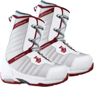 Northwave Devine Snowboard Boots White Red Women's Lady's 6.5-7 (H50)