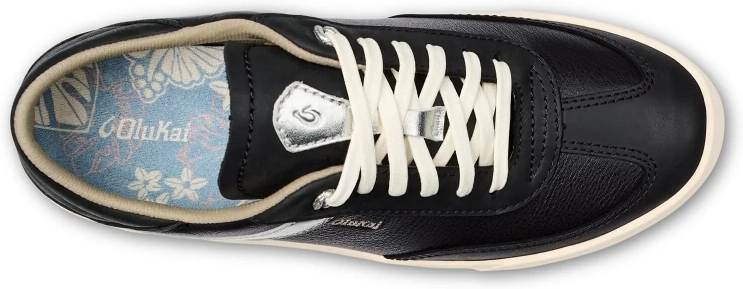 OLUKAI Ha'upu Women's Everyday Sneaker, Classic Lace-Up Design, Comfort Fit