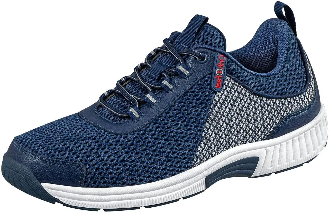 Orthofeet Men's Orthopedic Knit Edgewater Sneakers