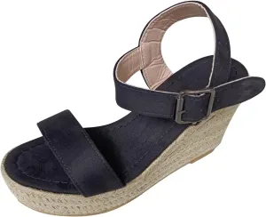 Orthopedic Sandals for Women Dressy Wide Width Open Toe Ankle Strap Platforms with Arch Support Casual Work Shoes