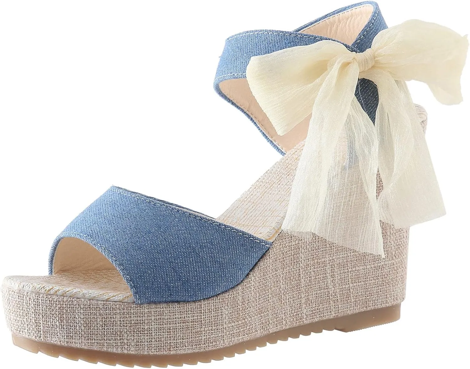 Orthopedic Wedge Sandals Women Summer Dressy Ankle Strap Flat Sandals Casual Strappy Low Wedges Slip on Zipper Beach Sandals