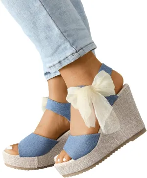 Orthopedic Wedge Sandals Women Summer Dressy Ankle Strap Flat Sandals Casual Strappy Low Wedges Slip on Zipper Beach Sandals