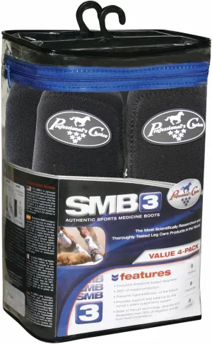 Professional's Choice SMB-3 Sports Medicine Boot | 360 Degrees of Impact Protection | Support for The Suspensory System | Value 4-Pack