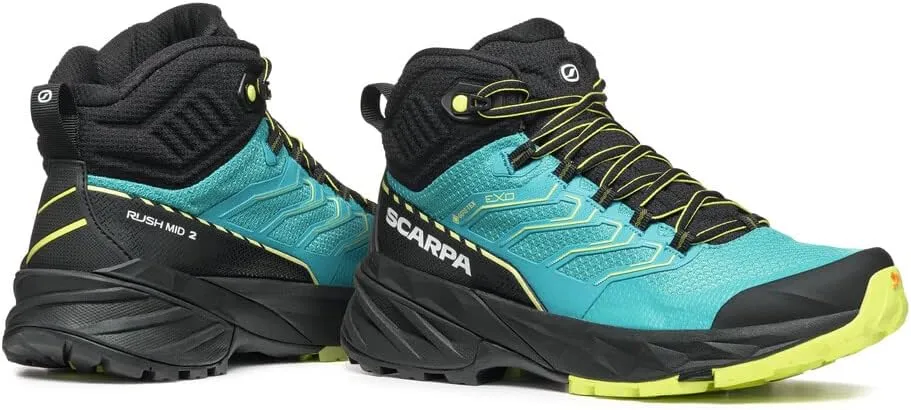 SCARPA Women's Rush Mid 2 GTX Waterproof Gore-Tex Boots for Hiking