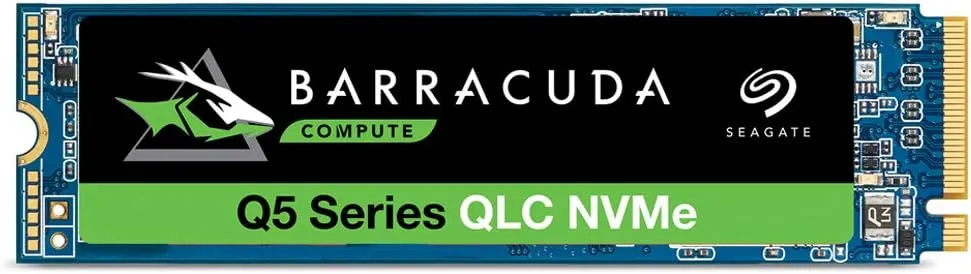 Seagate Barracuda Q5 1TB Internal SSD - M.2 NVMe PCIe Gen3 ×4, 3D QLC for Desktop or Laptop, 1-Year Rescue Services (ZP1000CV3A001)