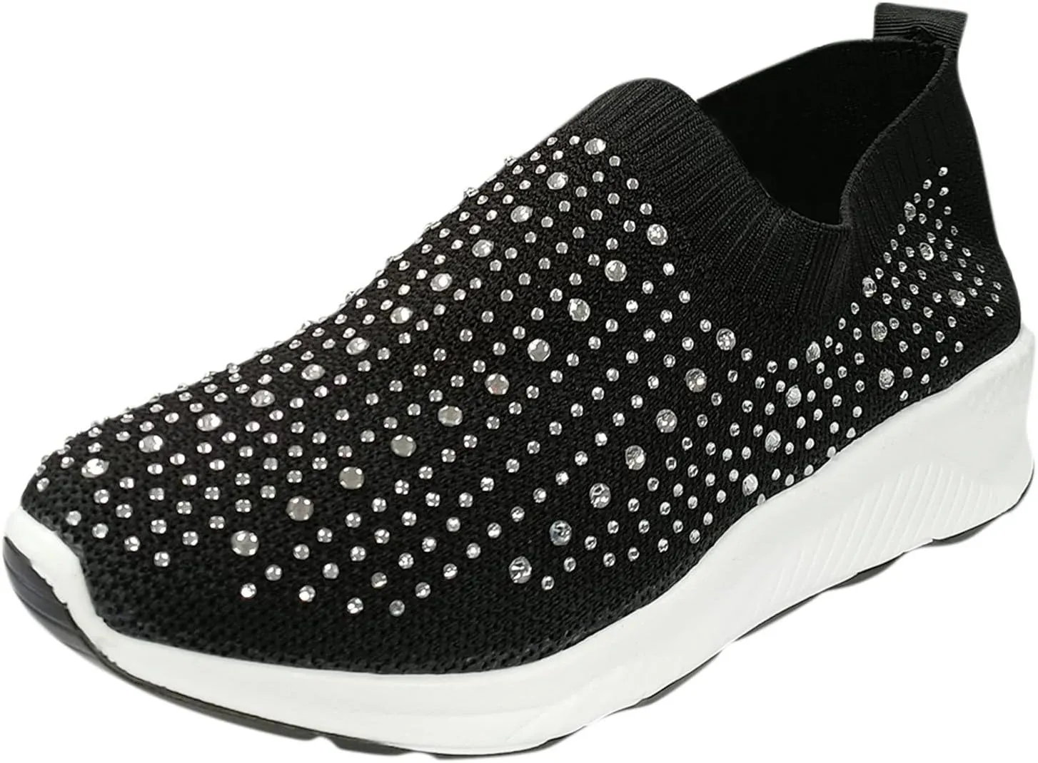 Silver Platform Wedge Sneakers for Women Womens Non Slip Wide Toe Work Shoes Restaurant Gym Shoes Women Black Womens Fashion Sneakers Black Wedge Zapatos De Vestir para Mujer Con Juanetes