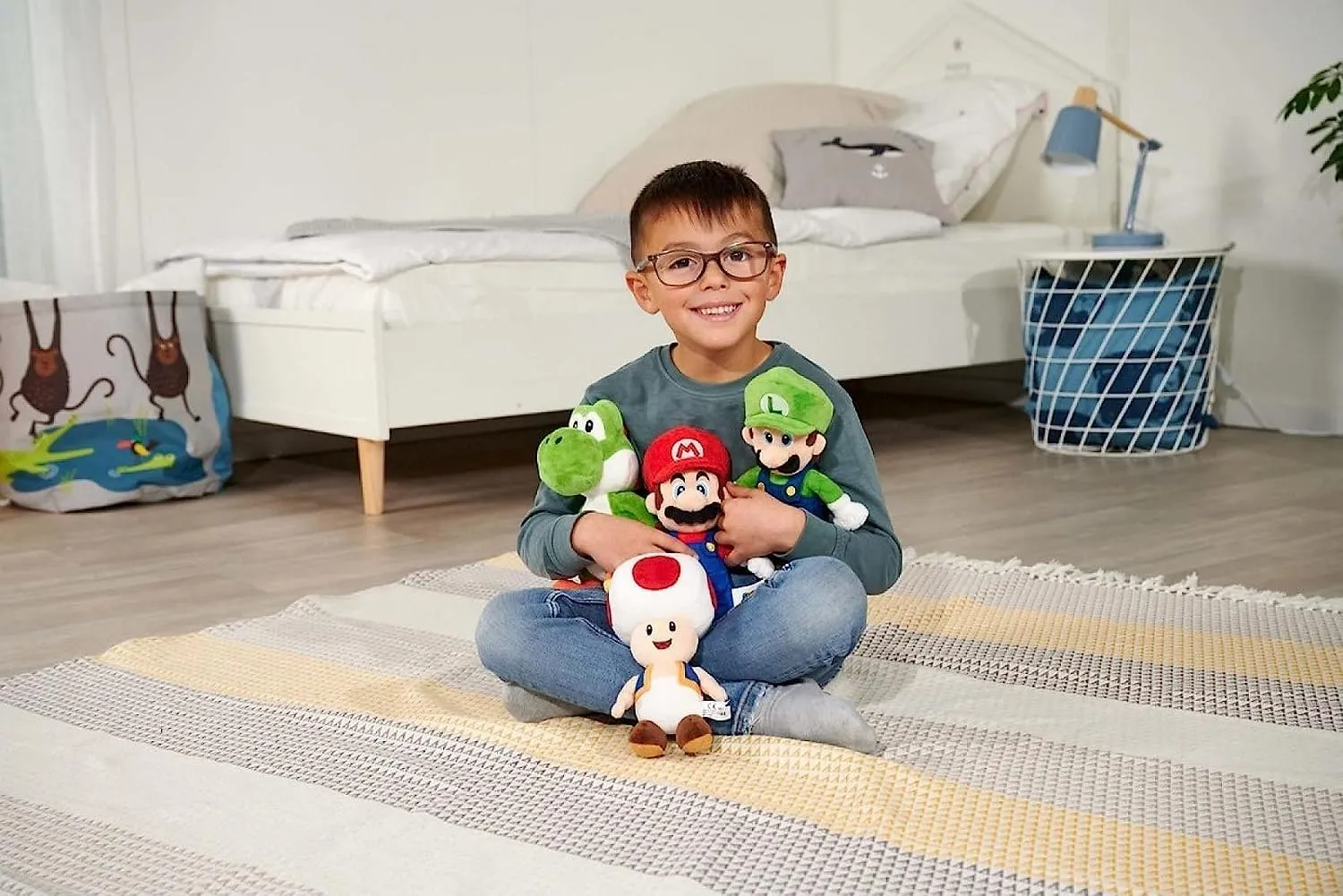 Simba Official Luigi Plush Toy 8"