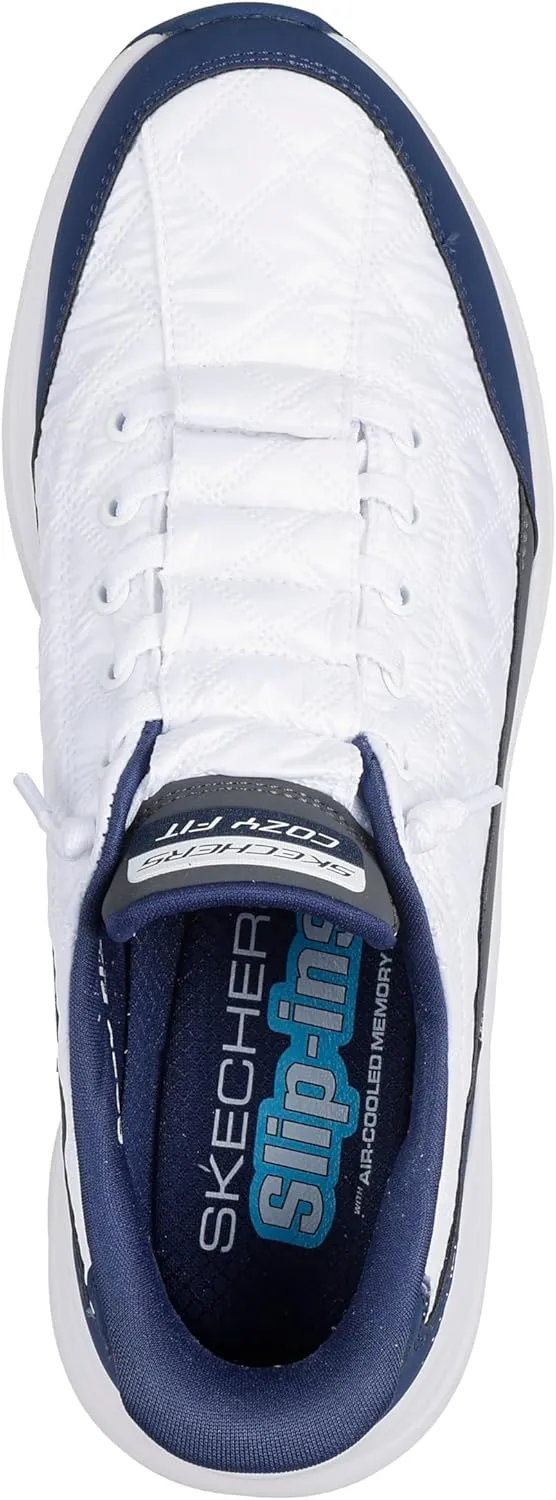 Skechers Men's Contour Foam Cozy Fit Hands Free Slip-in Sneaker